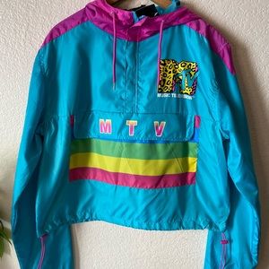 mtv windbreaker jacket